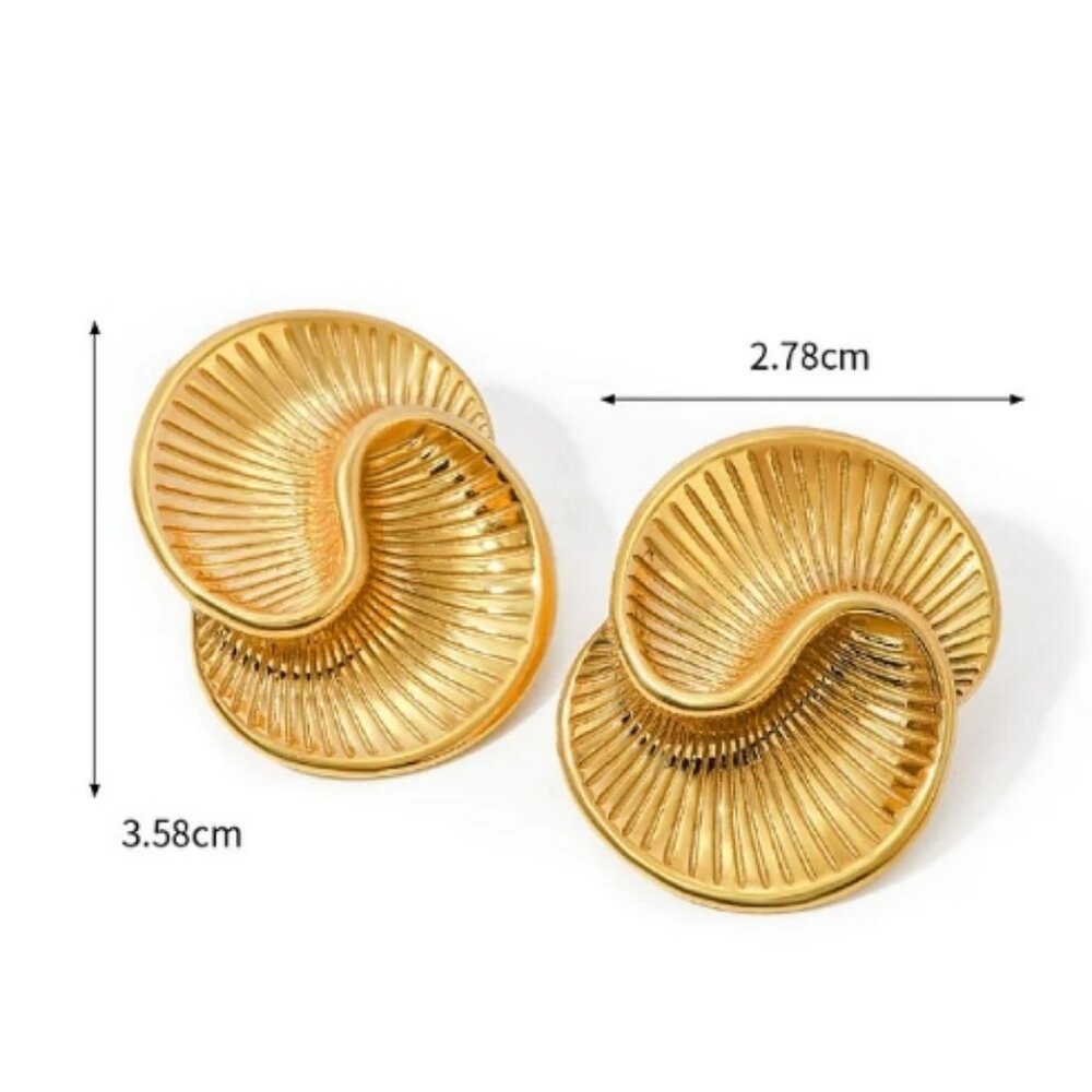 #314 Geometric Stainless Steel Earrings